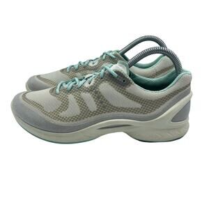ECCO Biom Fjuel Tie Motion Walking Running Comfort Shoes Gray Womens 7